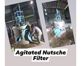 Agitated Nutsche Filter Dryer