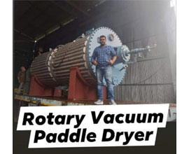 Rotary Vacuum Paddle Dryer